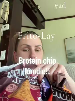 Great source of protein in these tasty chips! #snacks #proteinchips #snacking #protein 