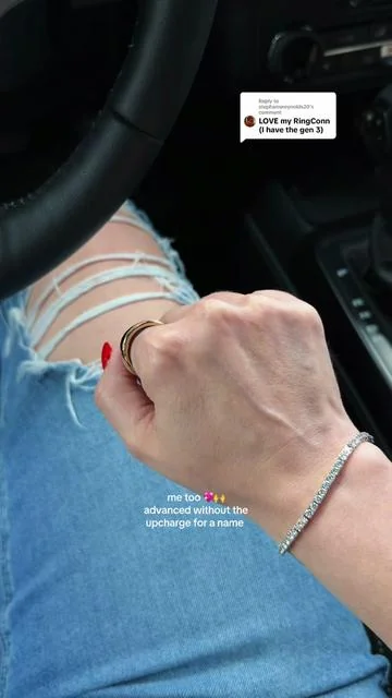 Replying to @stephaniereynolds20  Smart ring for wellness and activity tracking, no monthly fee, headache predictor and sleep apnea monitoring.  #ringconn #smartring #sleepapnea #wellnesstracker #wearabletech 