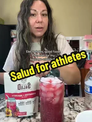 @Taste Salud  electrolytes for the win. Fuel the body and hydrate properly. Our electrolytes of choice are from taste salud because the flavors are just so good. It’s hot out and he’s a sweater, he needs his electrolytes to play at his full potential. #tastesalud #soccerhydration #sportshydration #dealsforyoudays #electrolytes 