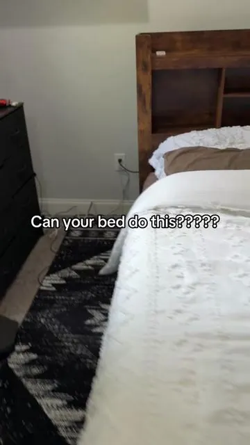 Hidden storage bedframe!!  #hiddenstoragebedframe #bedframe #hiddenstorage #bedroomhacks #dealforyoudays 