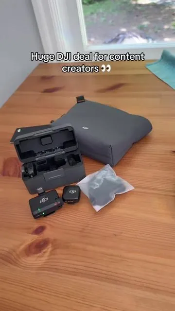 Great deal to upgrade your sound! I recorded this VO using this mic mini you see here @DJI Official #dji #djimicmini #djimic #contentcreation #contentcreators 