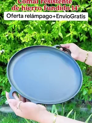 Comal de hierro fundido de 14 pulgadas de @QVC, Inc #comal #qvc 