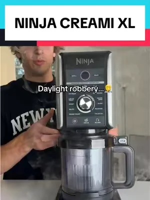 Ya’ll be careful out there! 🫠 #icecream #ninjacreami #ninjacreamideluxe #icecreammaker #proteinicecream 