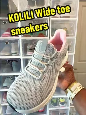 KOLILI Wide toe sneakers #Kolili  #womensneakers #widetoebox  #dealsforyoudays #summerwins 