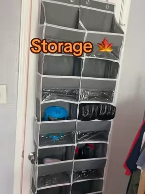 Over-the-Door 5-Tier Hanging Storage Organizer with Multiple Pockets – Sturdy & Durable Shelves for Toys, Diapers, Clothes, Yarn, and More. Perfect for Bedroom, Bathroom, Nursery, Closet, and Pantry. #storagehacks #DealsForYouDays 