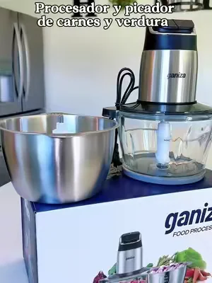 Procesador y picador de verduras de @Ganiza #procesador #ganiza 