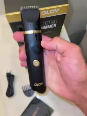 Olov Men’s Trimmer on SALE TODAY!! #tiktokshop #electrictrimmer #menshair #olov #bodytrimmers 