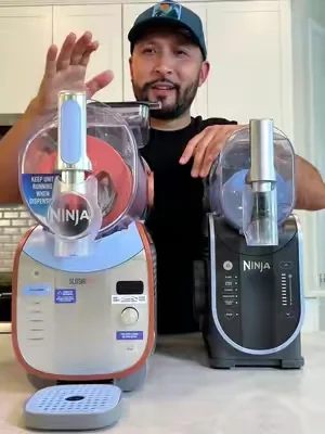 They FINALLY did It but it won’t last long #ninjaslushimax #slushymaker #kitchenessentials #dealsforyoudays #slushy 