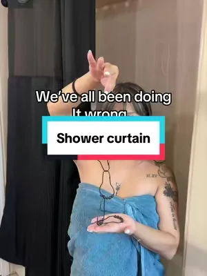 #showercurtain #hooklessshowercurtain #bathroommakeover #dealsforyoudays #tiktokshopcreatorpicks 