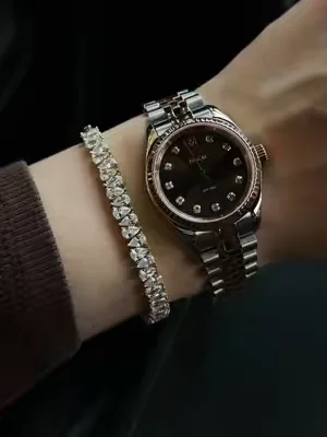 obsessed 🤎 @PASCAL Jewelry #classicwatch #womenswatch #luxurywatch #dealsforyoudays #brownaesthetic
