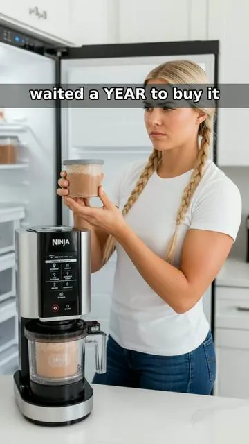 POV: you finally cave and buy the thing everyone's been telling you to get #ninjacreami #tiktokshopfinds #tiktokmademebuyit #protein #founditontiktok