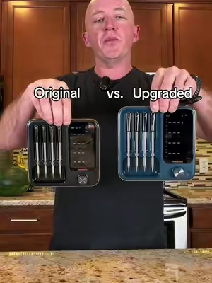 What’s the difference in the original Inkbird wireless meat thermometer and the upgraded version? #inkbird #wirelessmeatthermometer #meatthermometer #smokingmeats #dealsforyoudays 