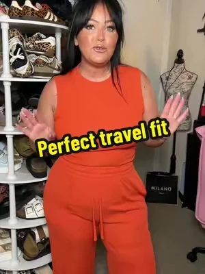 Orange you glad you found the perfect summer set? 🧡 Lightweight, comfy, and effortlessly cute, this two-piece outfit is made for sunny days, weekend plans, and staying cool in style. @btfbm_us  #DealsForYouDays #OrangeOutfit #TwoPieceSet #SummerStyle #MatchingSet 