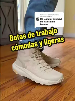 Respuesta a @pedroparamo020  Botas de trabajo cómodas y ligeras para actividades de todo tipo #tiktokshopcreatorpicks #dealsforyoudays #summerwins #tacticalboots #workboots 