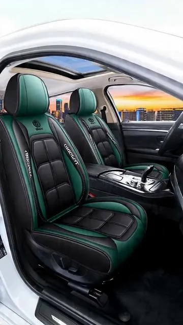 PU Leather Car Seat Covers Front Set, Universal Fit for Sedans Suvs Trucks, Luxury Vehicle Seat Protection, Easy to Install, 1 PC #autoaccessories #carseatcovers #leathercarseatcovers #newcaraccessories #durablecaraccessories #musthavecaraccessories #universalcarseatcovers #fullwrapseatcover #carseatcushion #carsseatcover