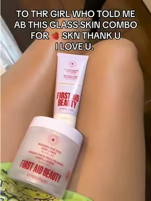 First Aid Beauty Ingrown Hair Pads & KP Bump Eraser Body Scrub, First Aid Beauty KP Bump Eraser Scrub, First Aid Beauty Ingrown Hair Pads, Strawberry Body Scrub, Exfoliating Body Care, Body Smoothing Routine, First Aid Beauty Skincare, Shower Essentials, Body Care Favorites, DealsForYouDays #FirstAidBeauty #KPBumpEraser #IngrownHairPads #DealsForYouDays #TikTokShopCreatorPicks @First Aid Beauty 
