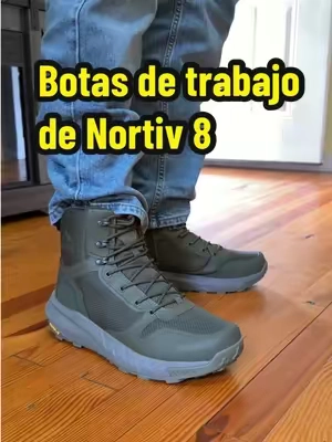Botas cómodas y ligeras para actividades de todo tipo como construcción, mantenimiento y actividades al aire libre, tienen una punta resistente a impactos y una suela antideslizante #tiktokshopcreatorpicks #dealsforyoudays #summerwins #tacticalboots #workboots 