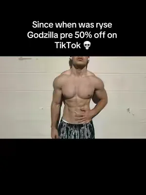 Legit way cheaper than in store 💀 #pre #preworkout #gym #ryse #godzilla 