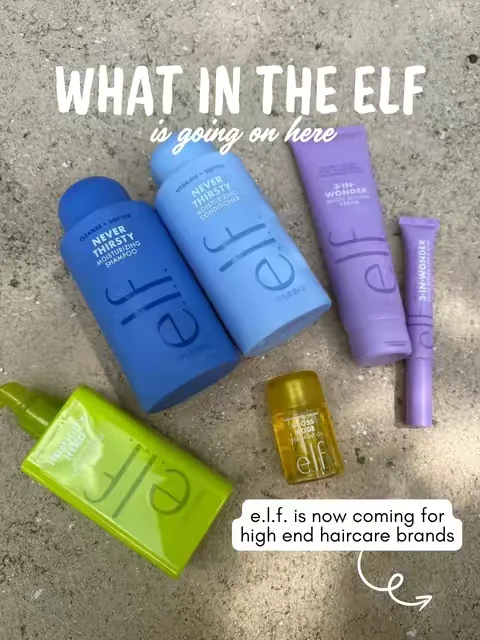 Have you picked up the NEW @elfhaircare products yet? if not, you’re totally missing out 👀 e.l.f. took notes, went to the lab + absolutely delivered 🙌🏼 #elfcosmetics #elfhaircare #hairproduct #affordablehaircare #affordablehairproducts @e.l.f. Cosmetics 