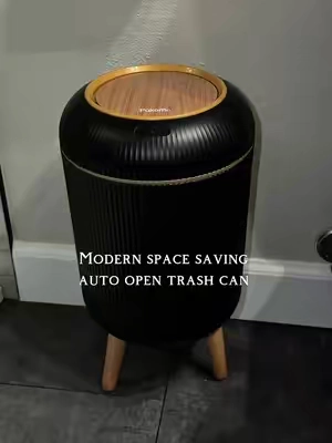 If you don’t have a motion sensor trash can in your bathroom yet you need one #motionsensor #trashcan #tiktokshopmademebuyit 