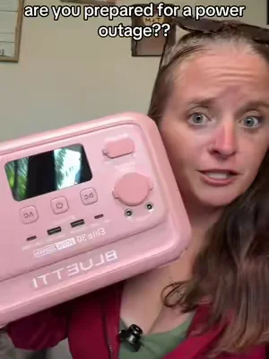 so convenient to have for a just in case  or for the bougie campers like myself #portablegenerator #portablepowerbank #solargenerator #dealsforyoudays #generator 