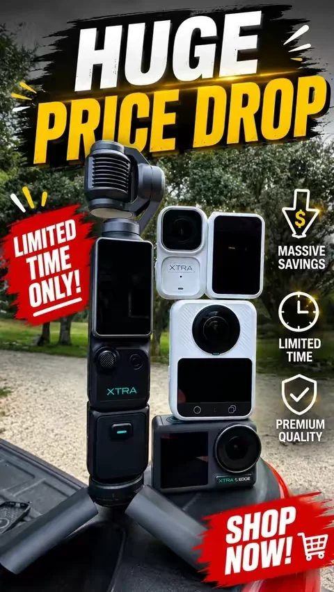 All xtra cameras have a big discount Hurry they won’t last long.  