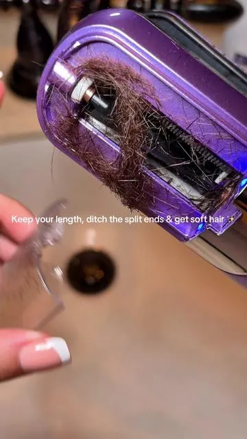 My hair feels so much softer, and I’m not sacrificing my length 🤍 #OverseaDirect #DealsForYouDays #SummerWins #SplitEndTrimmer #SplitEnds 