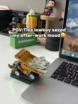 I got this as a joke...now I'm obsessed😆#SummerWins #TikTokShopDealsforYouDays #perfectgifts #dumptruck #forklift 