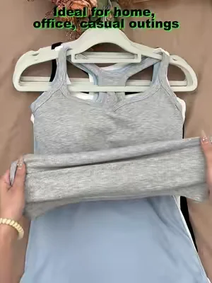 Long torso-approved ribbed tank you need. #tiktokshop #fashion #tiktokshopstockup #nowirebra #Dealsforyoudays 