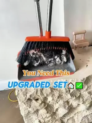 Don't go to the big supermarket to buy those expensive and difficult brooms. This broom is cheap and free shipping.#fyp #broomanddustpan #dealsforyoudays #broomset #SummerWins
