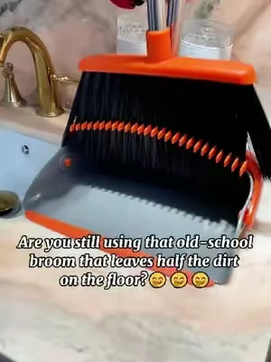 Don't go to the big supermarket to buy those expensive and difficult brooms. This broom is cheap and free shipping.#fyp #broomanddustpan #dealsforyoudays #broomset #SummerWins