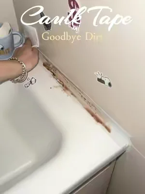 I wish I knew this sooner 🤩#LifeHack #CleanTok #caulktape #tiktokshop #dealsforyoudays 