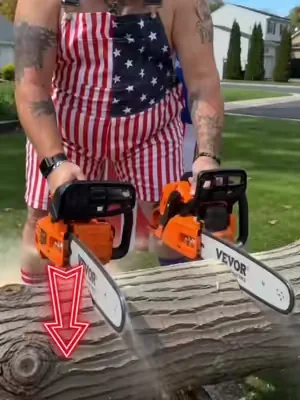 Stopstrugglingwithdullhandsaws🪵⛽Thisgaschainsawripsthroughthicklogsinseconds#DealsForYouDays#VEVORSuperBrandDay#Chainsaw#GasPowered#fathersdaygift