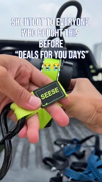 Hook, pull, and click. Securing your load has never been smoother! ✨ #ratchetstraps #lifehack #tiedowns #DealsForYouDays #TikTokShopDealsforYouDays