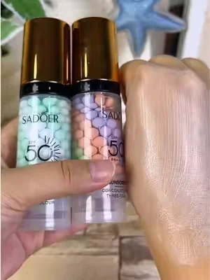 Un super producto para el cuidado de tu carita con multiples usos #3in1colorcorrector#3in1faceserum#serum#skinroutine#sunscreen 