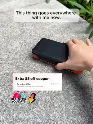 Deals for you! Summer sale. Summer gear. Outdoor gear. Power bank + Solar power bank. ☀️🔋 #portablecharger #phonecharger #solarcharger #dealsforyoudays #summerwins 