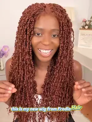 I’ve never had a wig look THIS natural omg 😍💅🏾#wig #frodiohair #fyp #naturalhair #tiktokshop #wiginstall #glulesswig #summerlook #hairstyle #wigtok