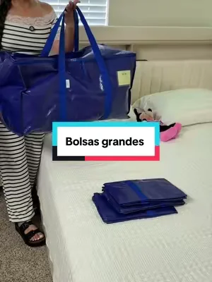 Bolsas enormes para guardar ropa edredones etc o para mudanzas #bag #parati #dealsforyoudays #tiktokshopcreatorpicks #bolsas 