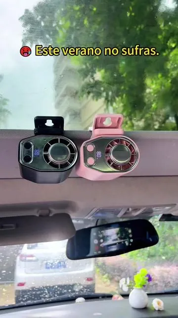 ¡Increíble! Me encanta este ventilador para el carro 😍 Este ventilador es un salvavidas y está en oferta ahorita!! #Joytutus #CarFan #CoolingFan #Summervibes #portablefan