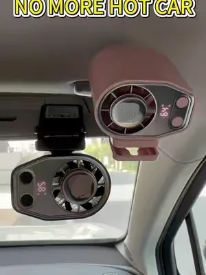 now my car feels so much better #carhack #coolingfan #tiktokmademebuylt #fyp #summersale