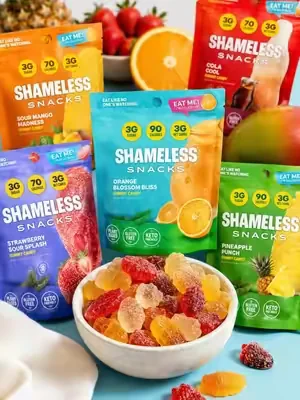 Shameless Snacks Candy Carnival Is My Favorite Bariatric-Friendly Candy Find My inner child loves candy. My adult body files complaints. Shameless Snacks Candy Carnival brings six fruity gummy flavors together in one pack, with less sugar than traditional candy and ingredients that fit a variety of lifestyles. If you’ve been looking for a bariatric-friendly candy option that still feels like actual candy, this is one of those rare finds that doesn’t feel like a compromise. Sweet, chewy, colorful, and surprisingly satisfying. #BariatricFriendly #ShamelessSnacks #LowSugarCandy #KetoFriendly #TikTokShopFinds