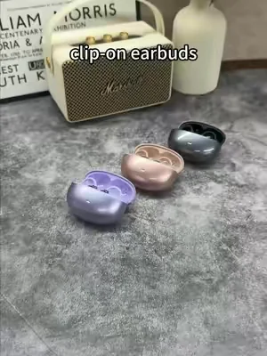 🎁❤️Game changer for workouts: clip-on earbuds#EarClipEarbuds #HiddenHeadphones #FashionEarbuds #WorkHacks #TechHacks 
