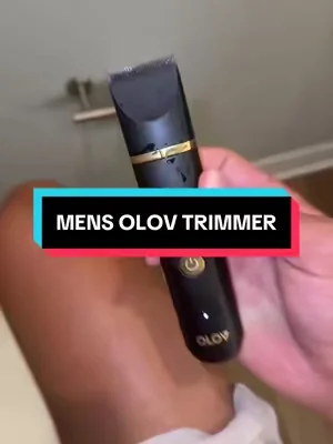 MENS OLOV ELECTRIC TRIMMER ON SALE TODAY!! #tiktokshop #electrictrimmer #olov #olovtrimmer #mengroomingtips 