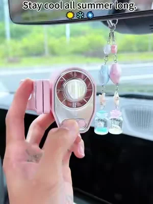 Summer must have‼️🥵☀️ #carfan #carseatfans #carseatfan #portablefan #rearfacing