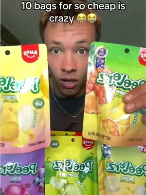 AMOS Peelerz variety pack w/ 10 bags! 🤤 #amossweets #amoscandy #peelablegummy #peelablecandy #dealsforyoudays 