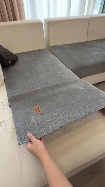 I’m very impressed with these couch covers!!#soft #couchcover #dealsforyoudays #tiktokshopmemorialday #fyp 