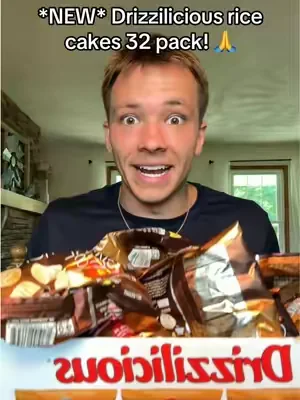 Drizzilicious rice cakes variety pack w/ 32 bags! 😋 #drizzilicious #drizziliciousricecakes #ricecakes #snacks #dealsforyoudays 