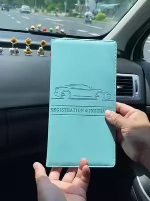 Mi mujer siempre tenía un lío de papeles en el coche y después de comprarle esta bolsa organizadora de archivos para el coche, ¡los papeles quedaron ordenados! 44J #cardholderwallet #carhacks #gift #🇺🇸 #tiktokmademebuyit           