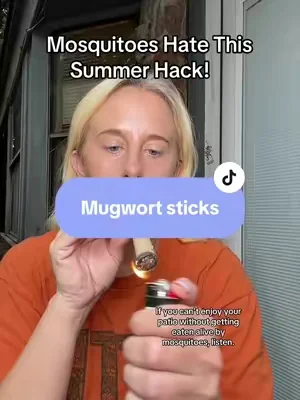 Summer nights on the patio are way better when you’re not constantly swatting mosquitoes. 🦟✨ I started using these Natural Defense Mugwort & Gastrodia aromatherapy sticks before heading outside, and they’ve helped me enjoy my backyard again. #NaturalDefense #tiktokmademebuyit #mosquitorepellent #summermusthave #tiktokshopcreatorpicks
