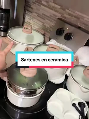 Sartenes y ollas en cerámica #ceramica #ollas #sartenes #tiktokshopcreatorpicks #dealsforyoudays 
